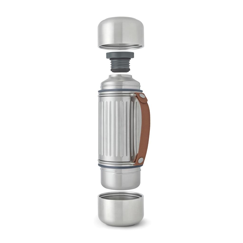 Recipient dublu Explorer Flask 1L grey