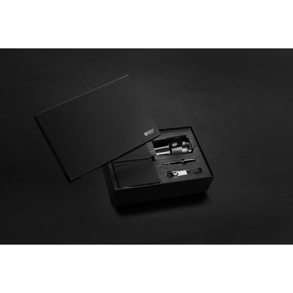 Set cadou Swiss Peak cu pahar black