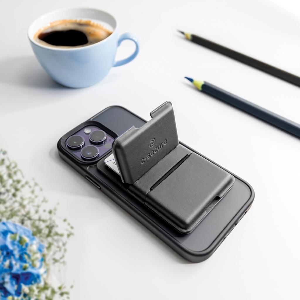 Portofel telefon C-secure Magsafe black