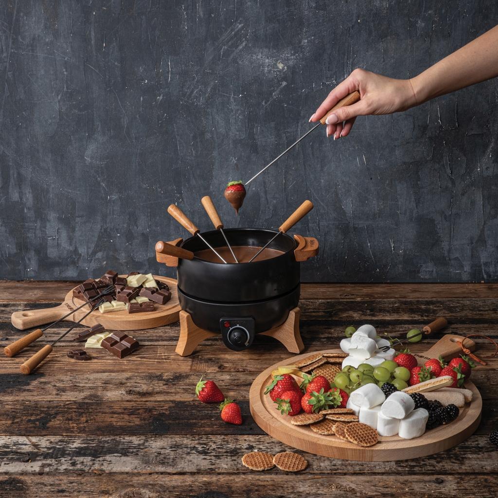 Set fondue electric Boska 2.3L black