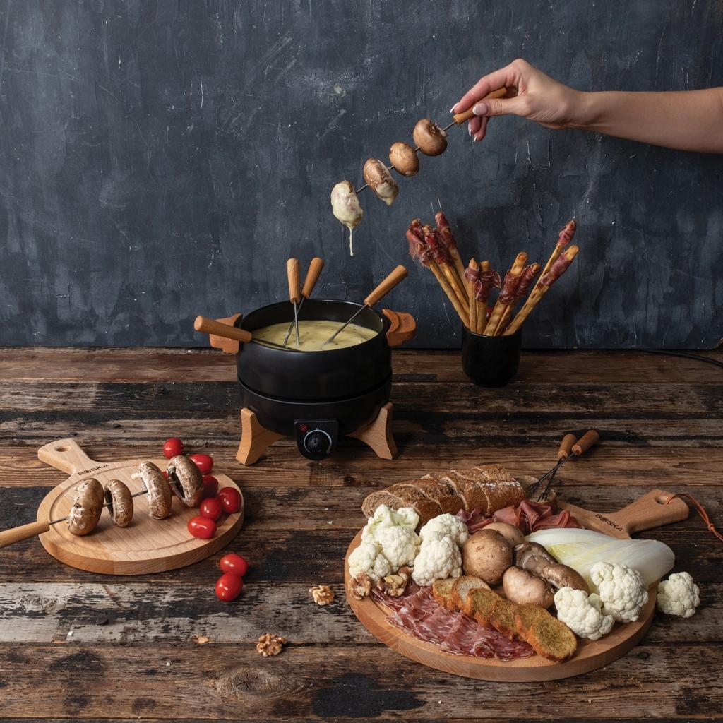 Set fondue electric Boska 2.3L black