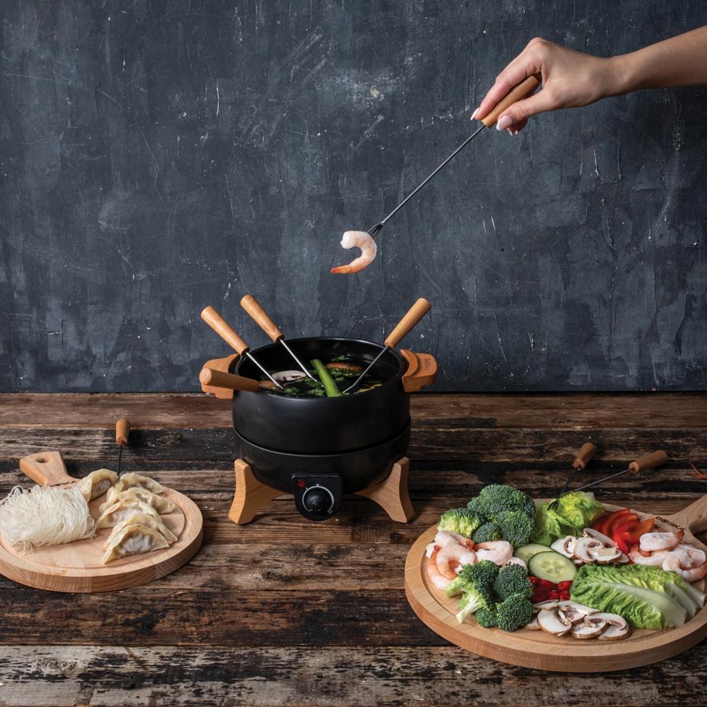Set fondue electric Boska 2.3L black