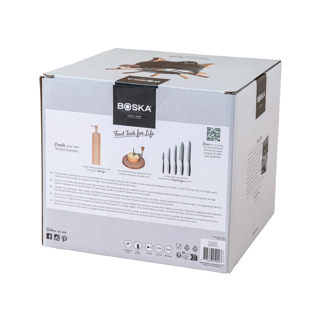 Set fondue electric Boska 2.3L black