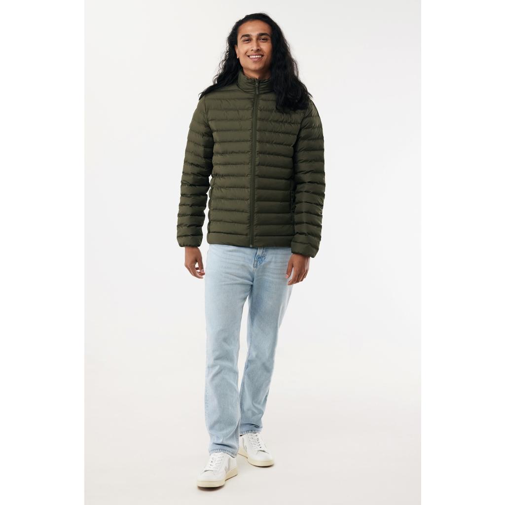 Geacă matlasată bărbați Iqoniq Maiko green 3XL
