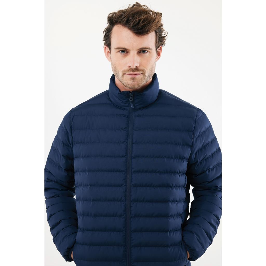 Geacă matlasată bărbați Iqoniq Maiko navy 5XL