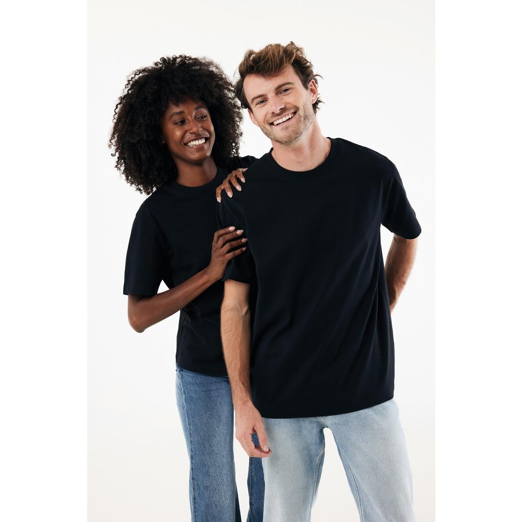 Tricou bumbac Iqoniq Nikko black