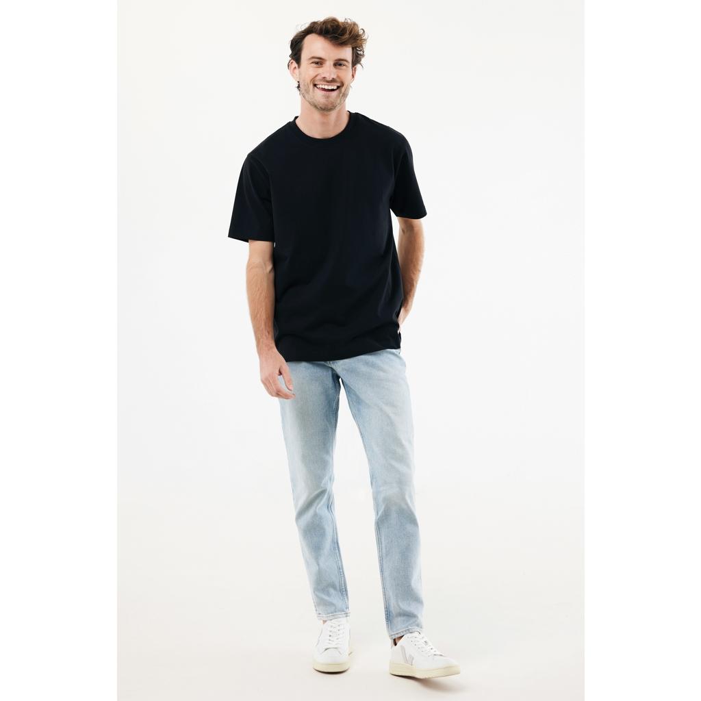 Tricou bumbac Iqoniq Nikko black