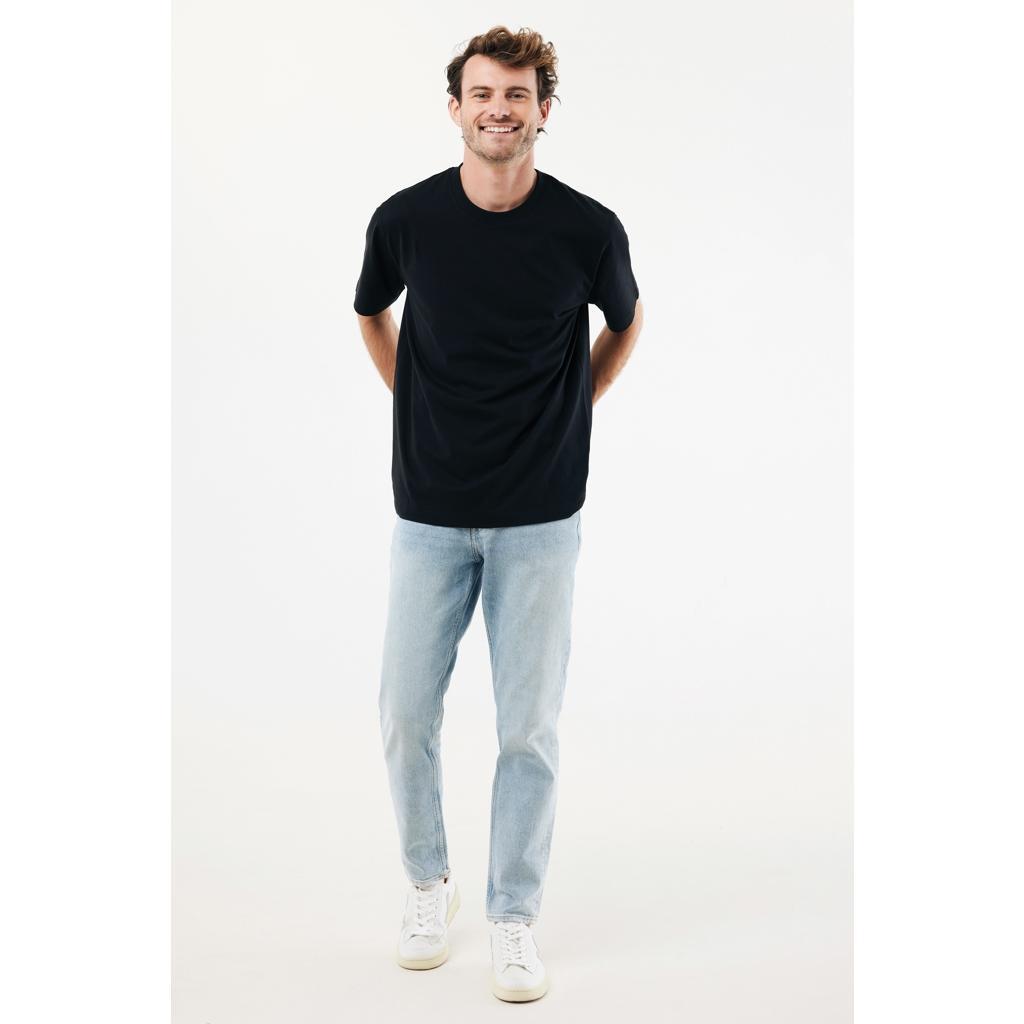 Tricou bumbac Iqoniq Nikko black