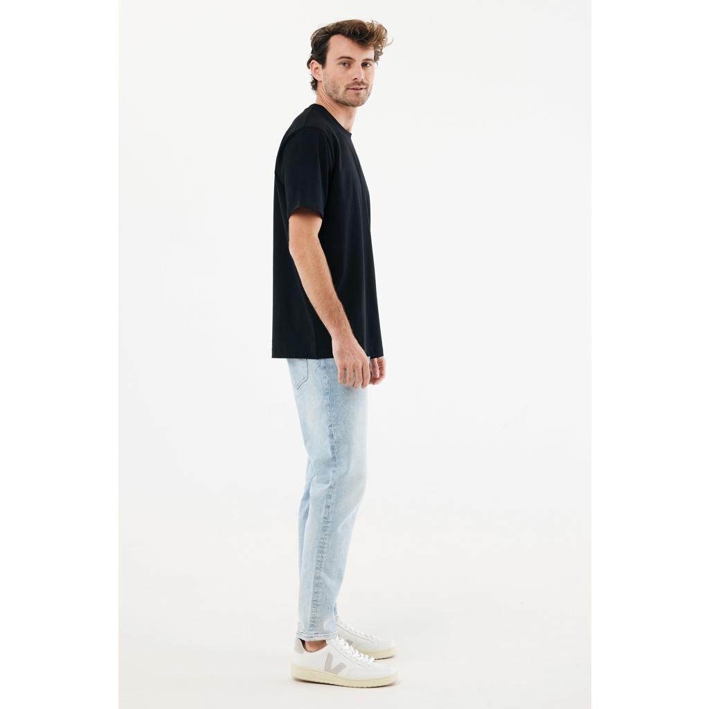 Tricou bumbac Iqoniq Nikko black