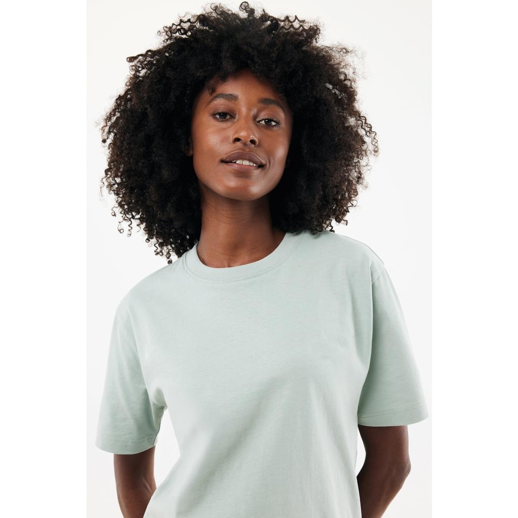 Tricou bumbac Iqoniq Nikko iceberg green
