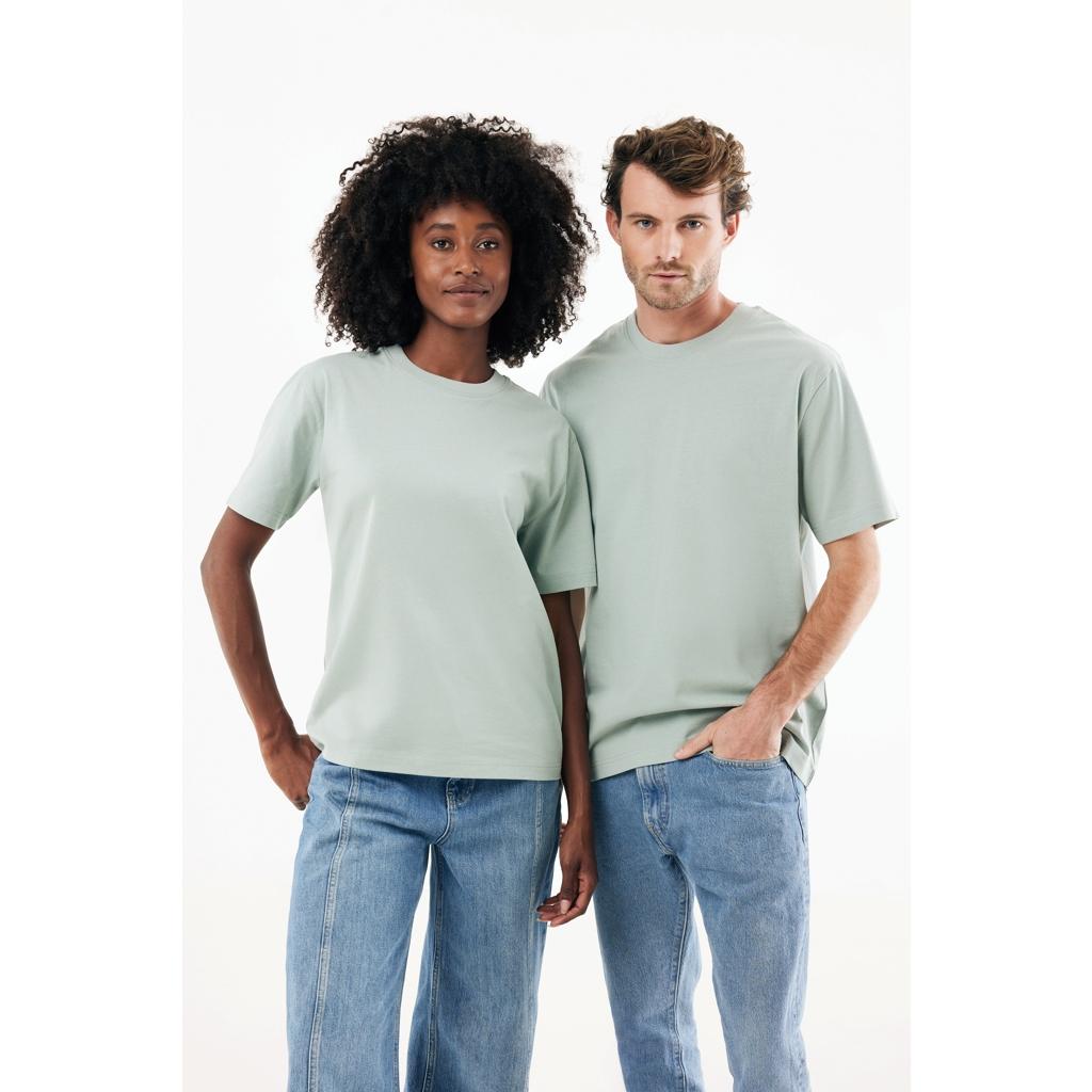 Tricou bumbac Iqoniq Nikko iceberg green