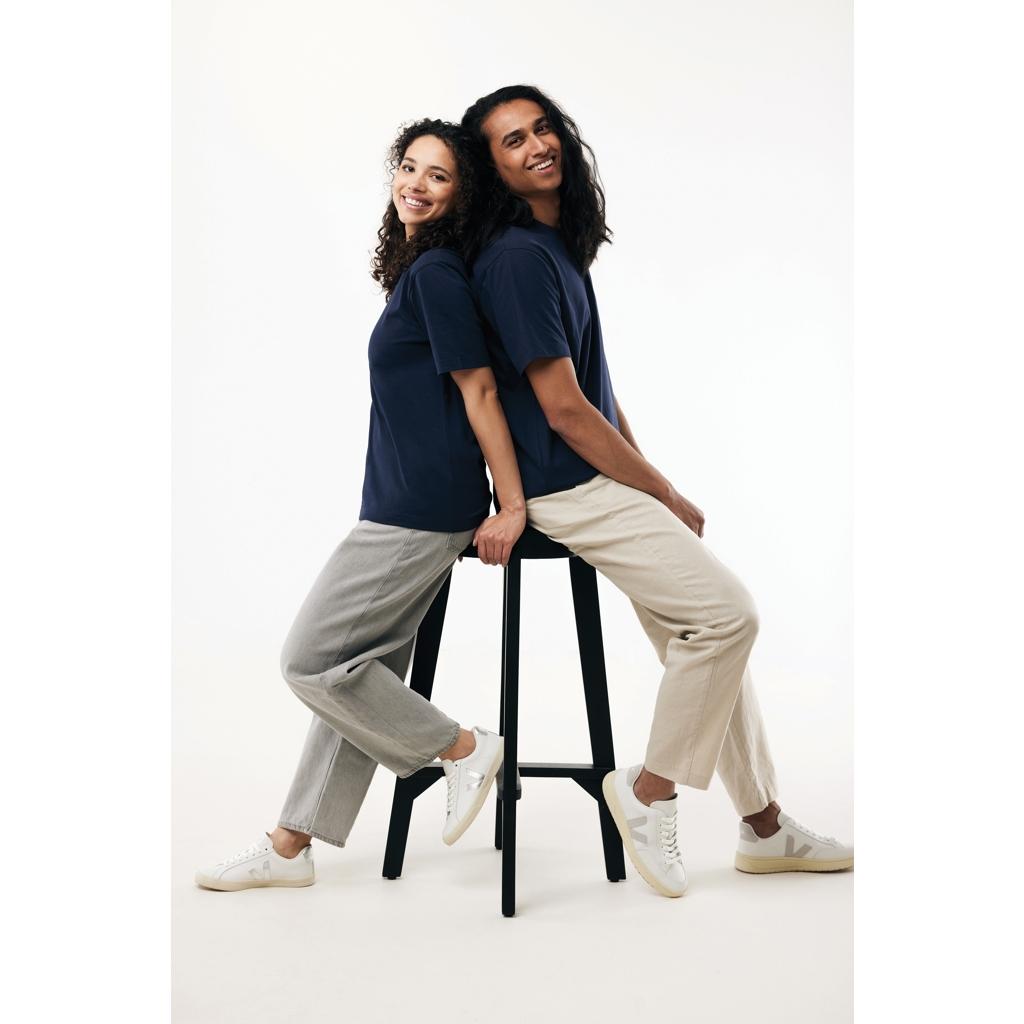 Tricou bumbac Iqoniq Nikko navy