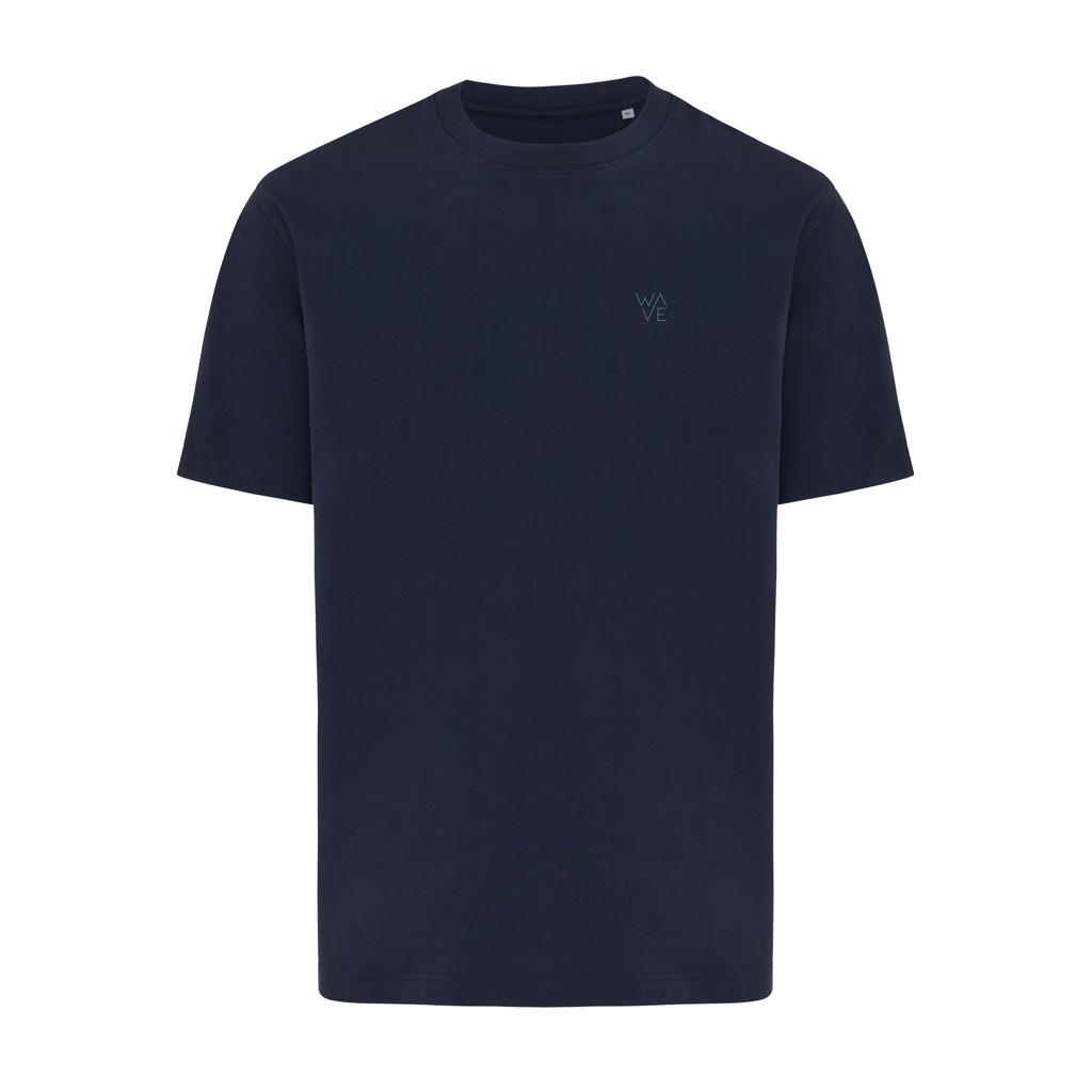 Tricou bumbac Iqoniq Nikko navy