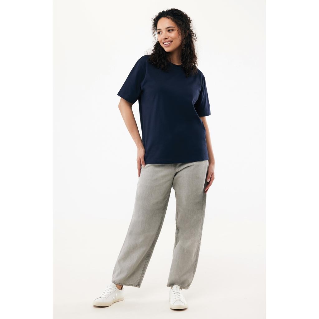 Tricou bumbac Iqoniq Nikko navy