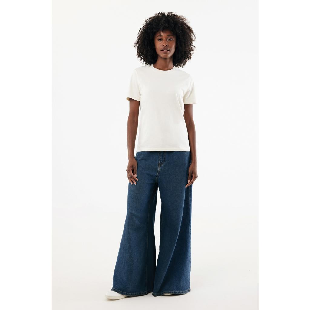 Tricou bumbac Iqoniq Nikko natural raw