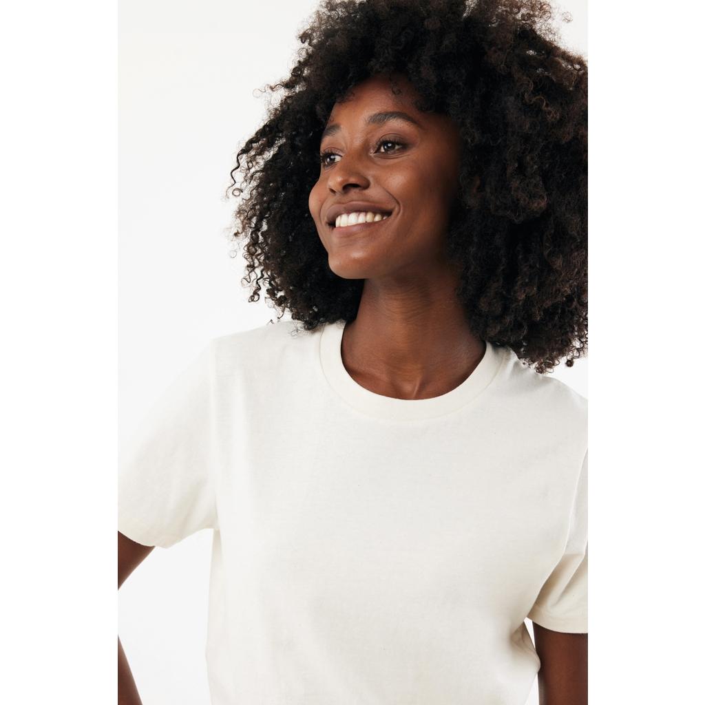 Tricou bumbac Iqoniq Nikko natural raw