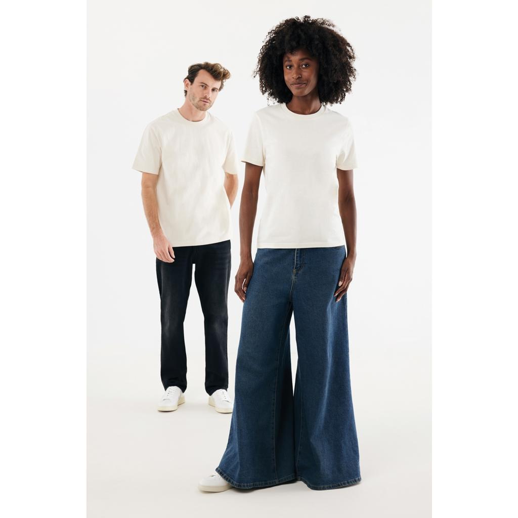 Tricou bumbac Iqoniq Nikko natural raw