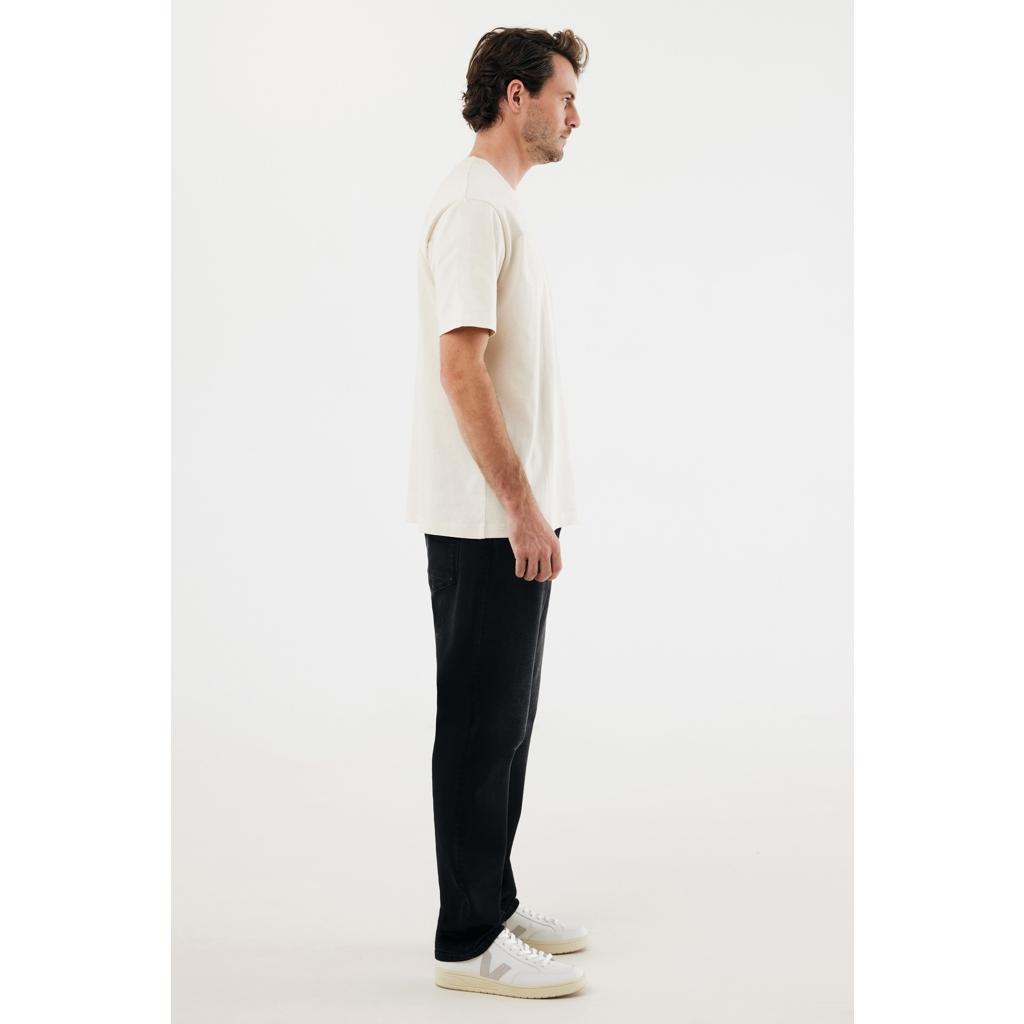 Tricou bumbac Iqoniq Nikko natural raw