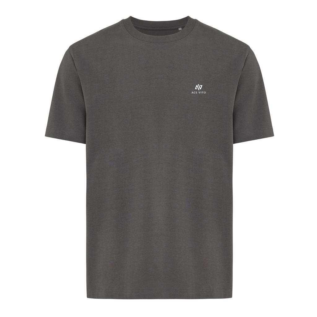 Tricou bumbac Iqoniq Nikko anthracite
