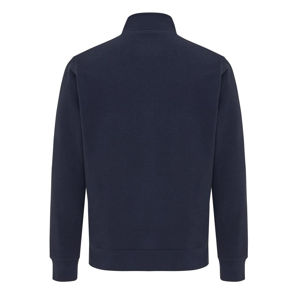 Pulover bumbac Iqoniq Elgon navy 3XL
