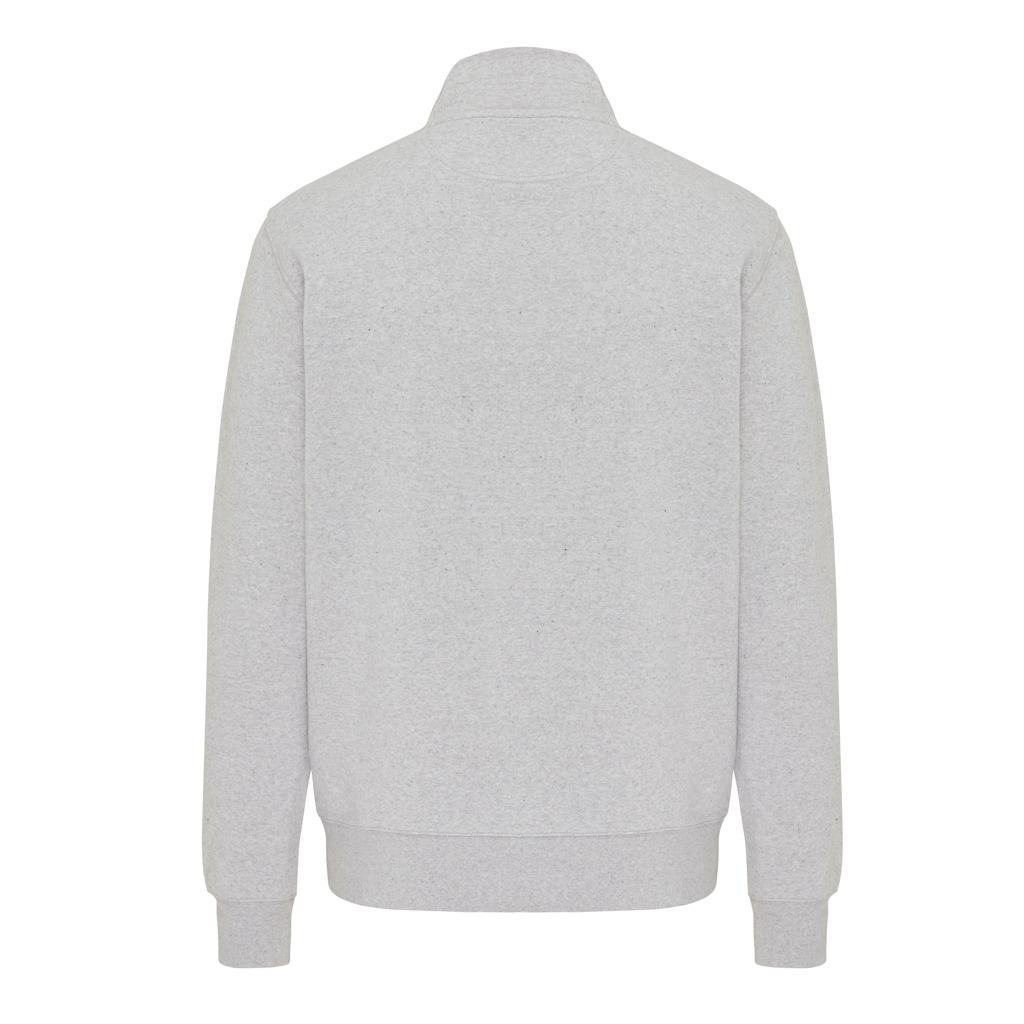 Pulover bumbac Iqoniq Elgon light heather grey 5XL