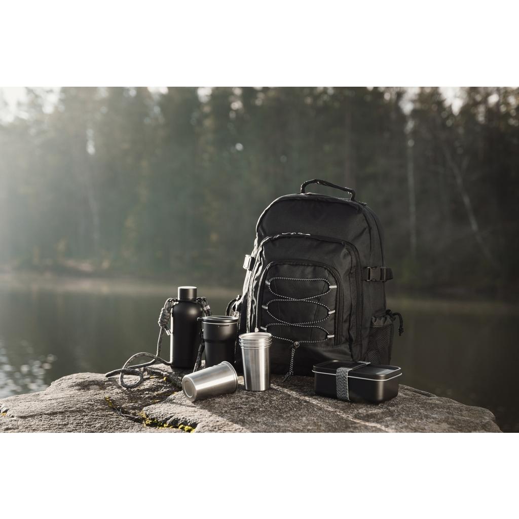 Set 4 căni Vinga Parks 250 ml black