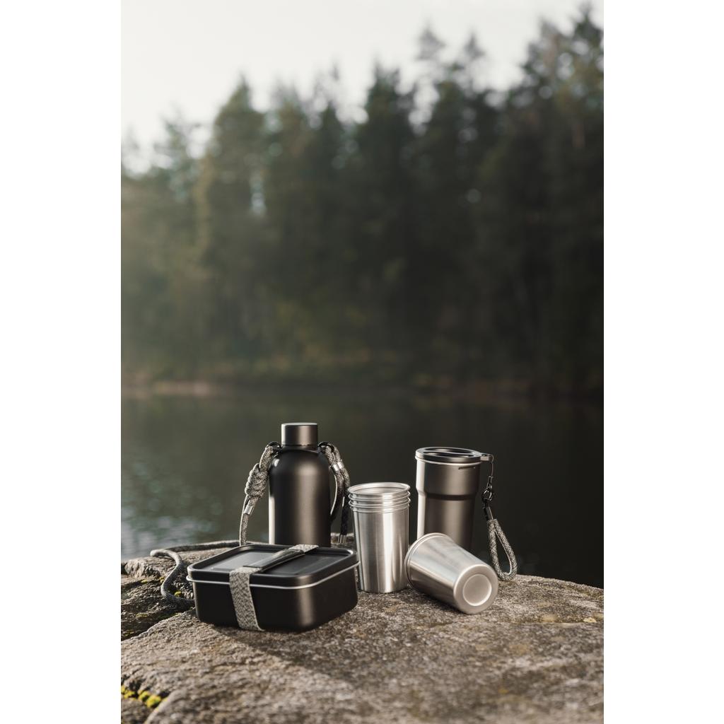 Set 4 căni Vinga Parks 250 ml black