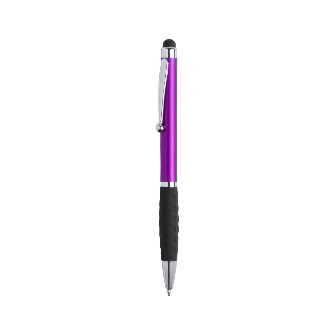 Pix cu stylus pentru ecrane tactile Sagur fucsia