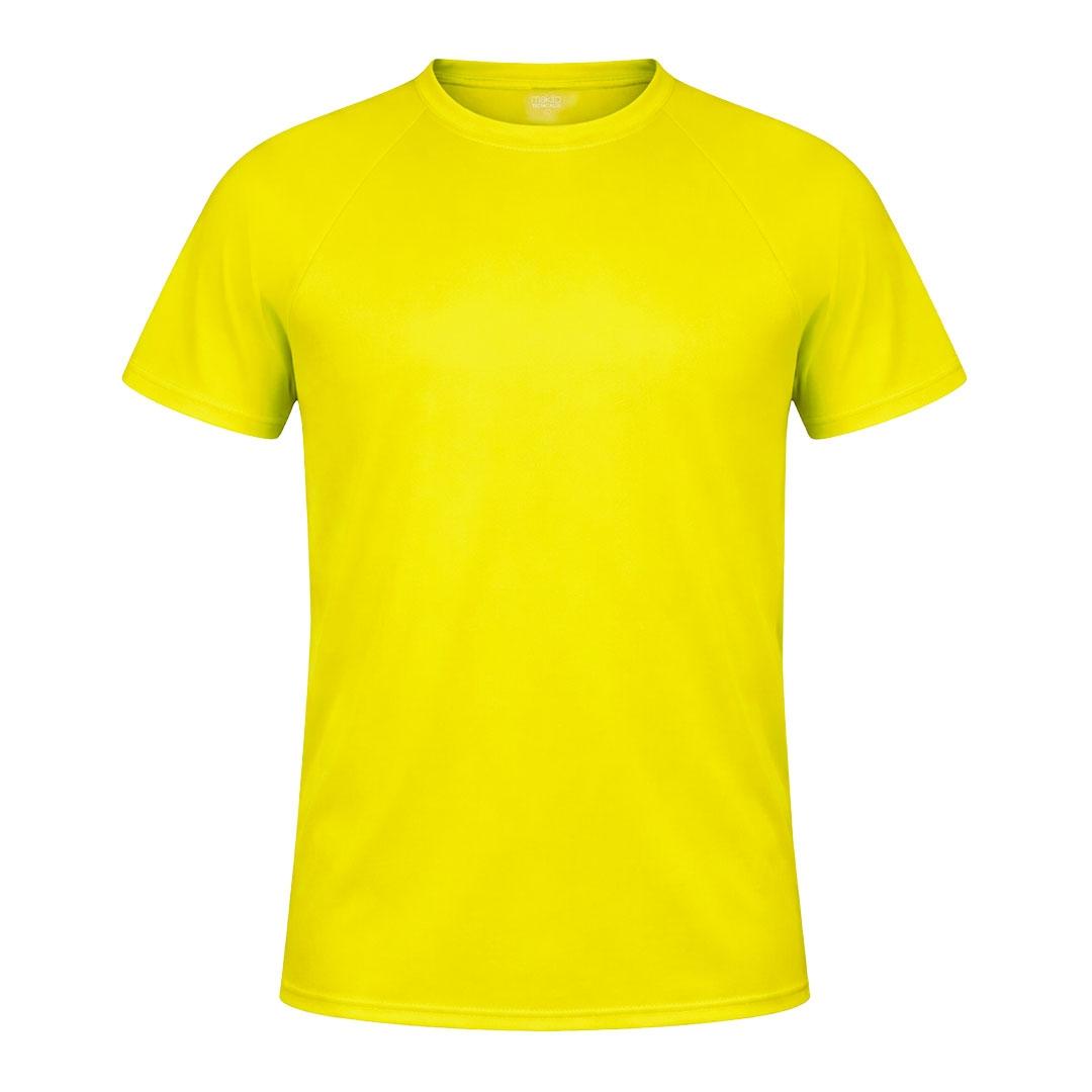 Tricou tehnic pentru adulți Plus galben M