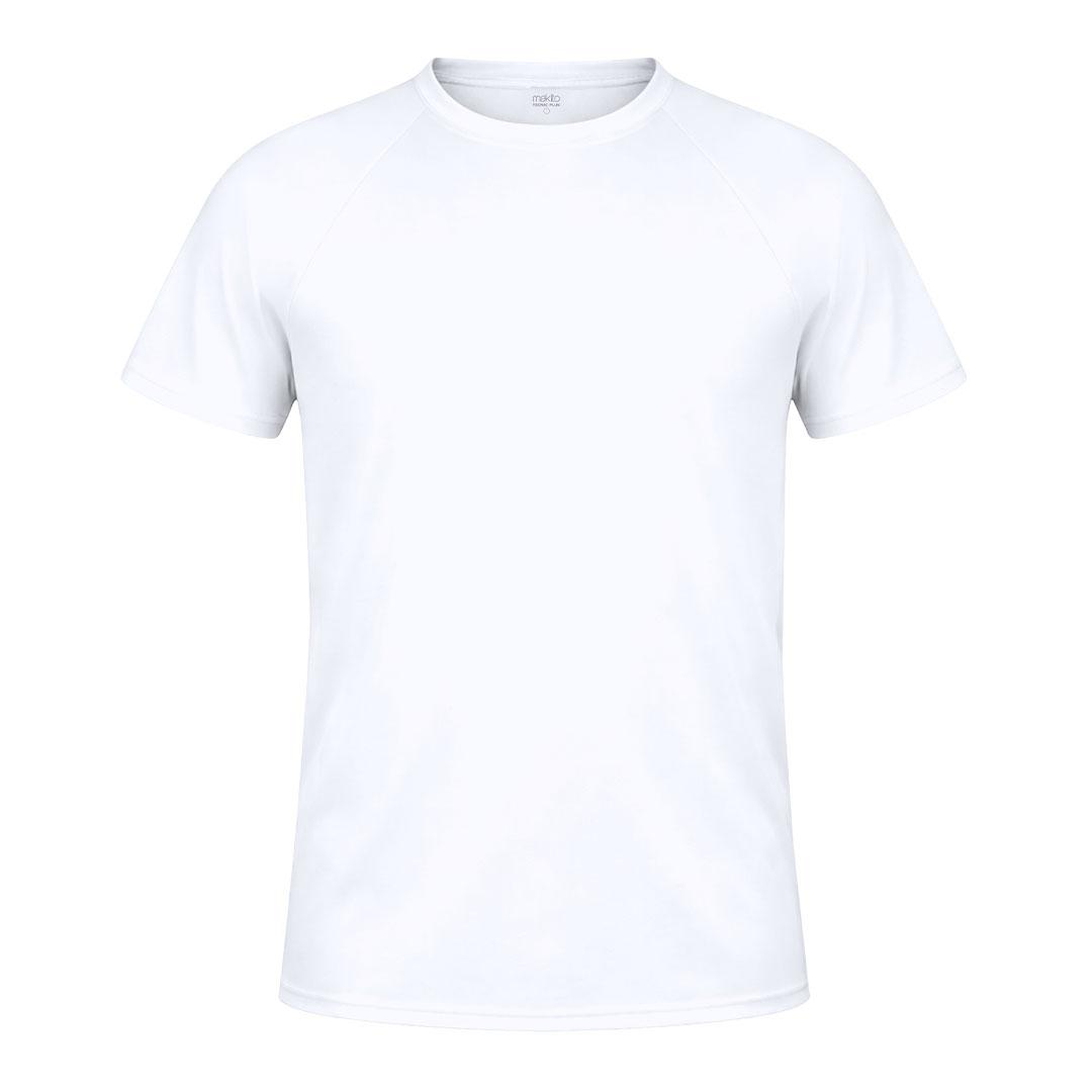 Tricou tehnic pentru adulți Plus alb M