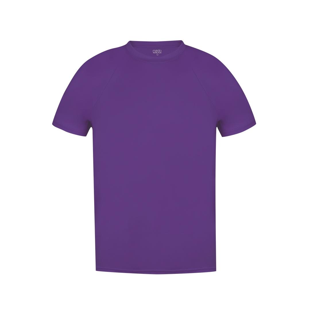 Tricou tehnic pentru adulți Plus violet M