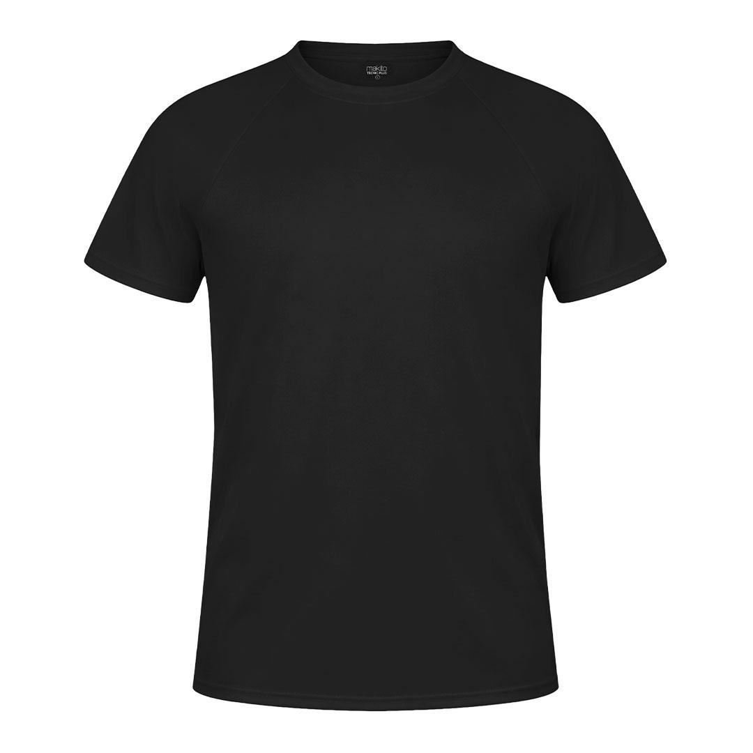 Tricou tehnic pentru adulți Plus negru M