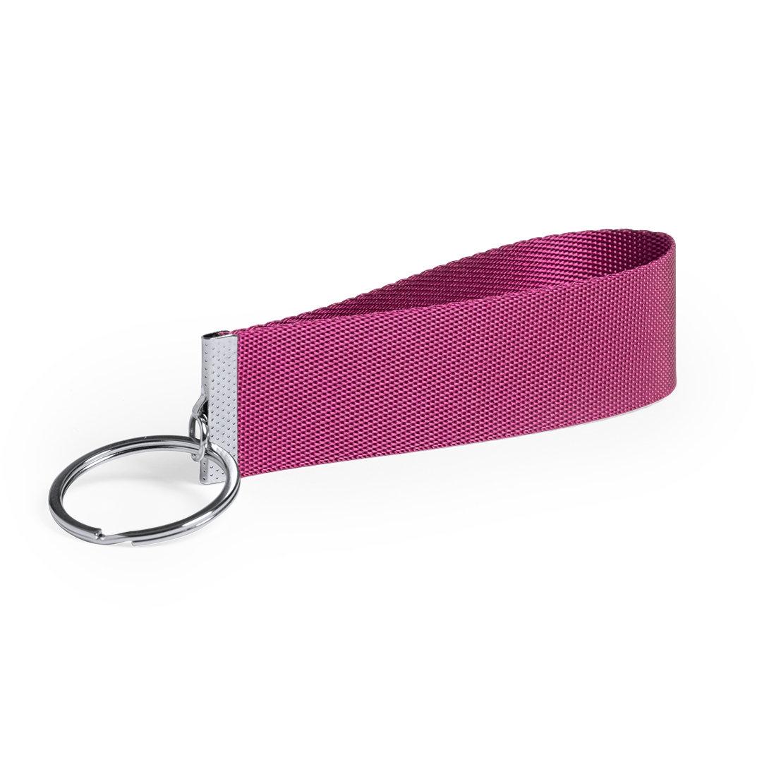 Breloc pentru chei Tofin fucsia