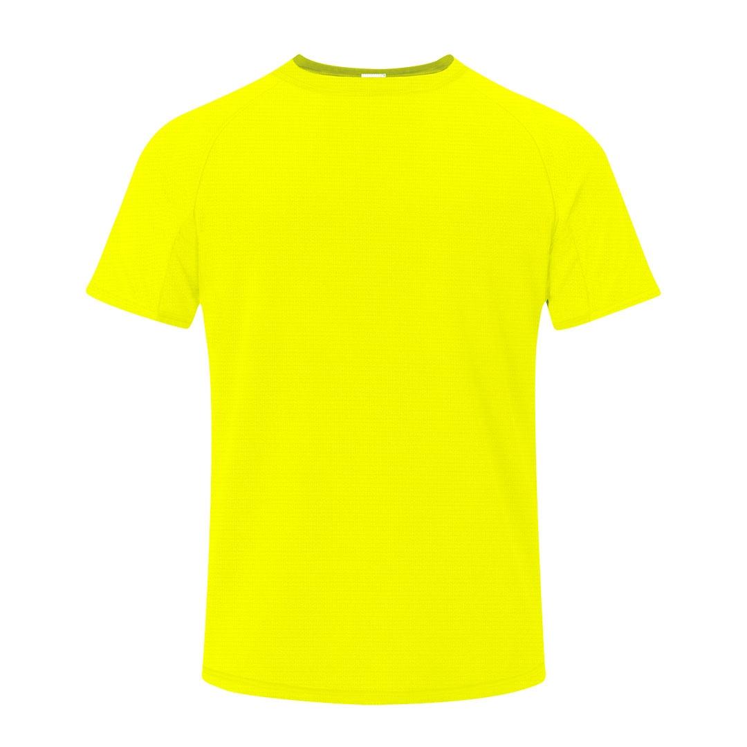 Tricou pentru adulți Cocker galben fluorescent XS
