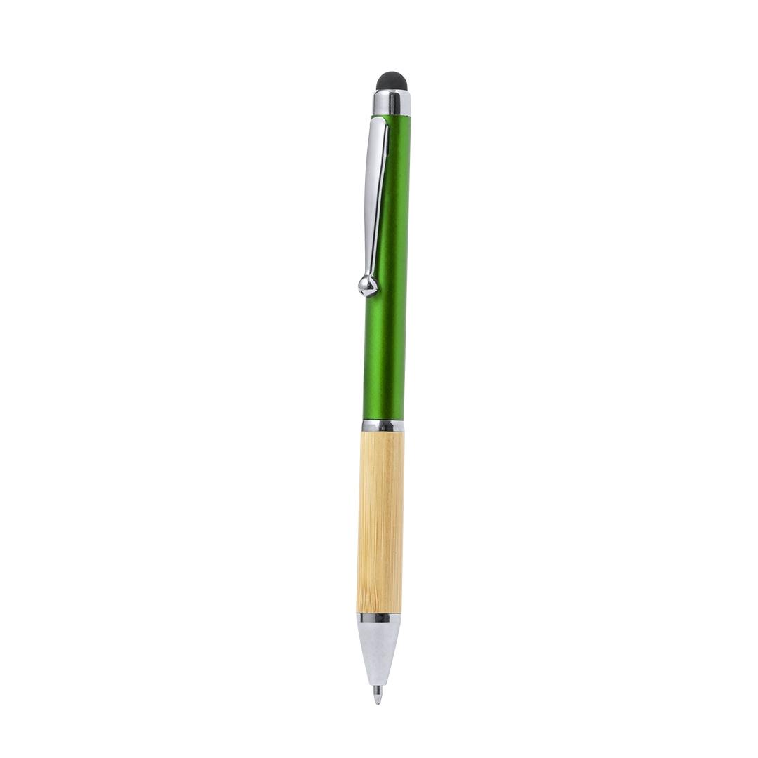 Pix cu stylus pentru ecrane tactile Zadron verde