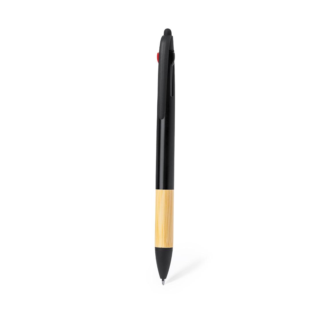 Pix cu stylus pentru ecrane tactile Milok negru