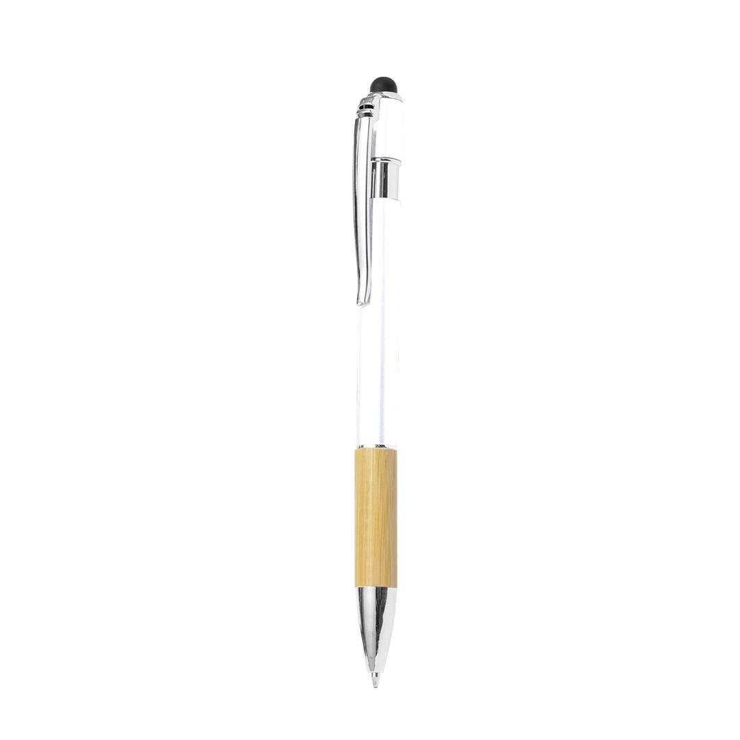 Pix cu stylus pentru ecrane tactile Berget alb