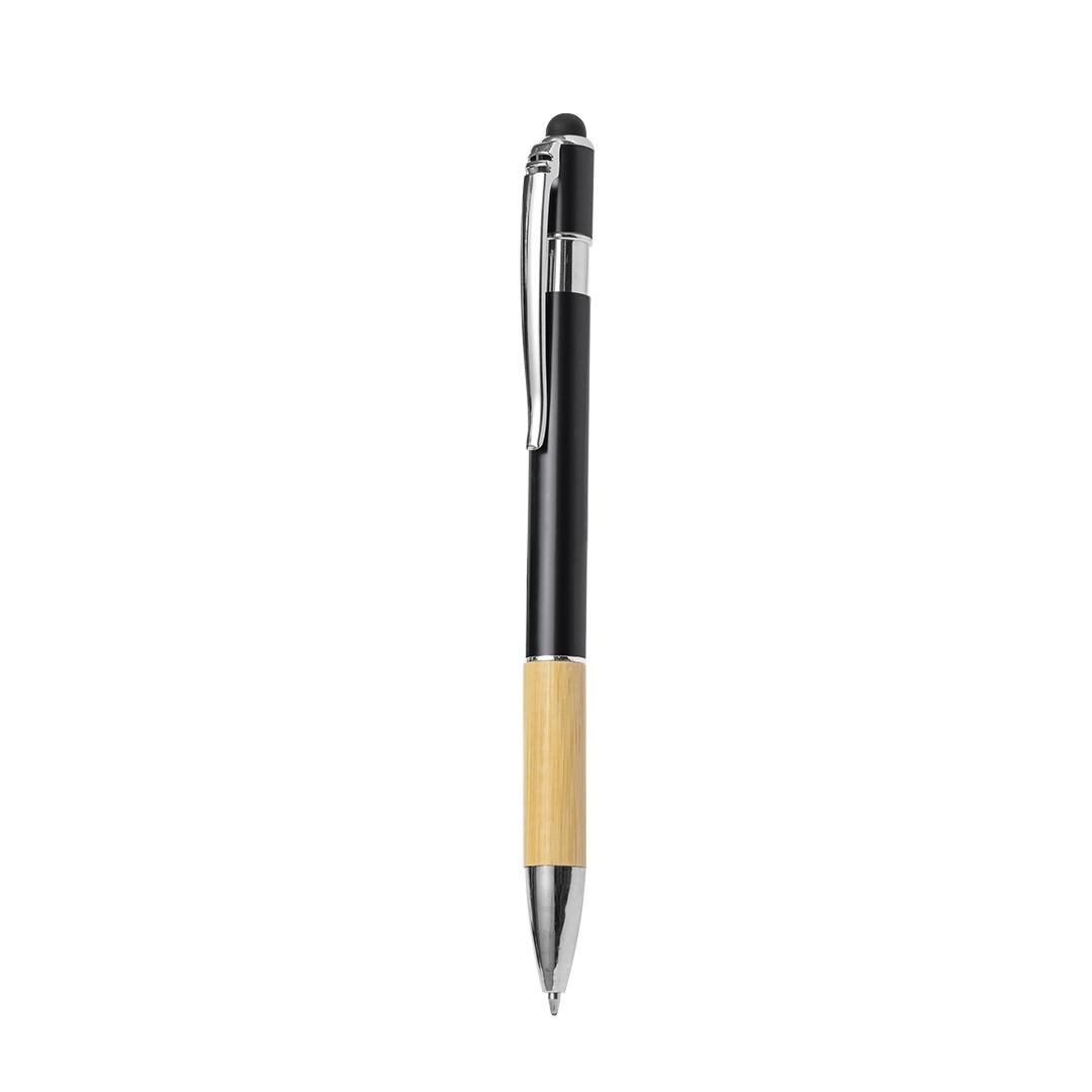 Pix cu stylus pentru ecrane tactile Berget negru
