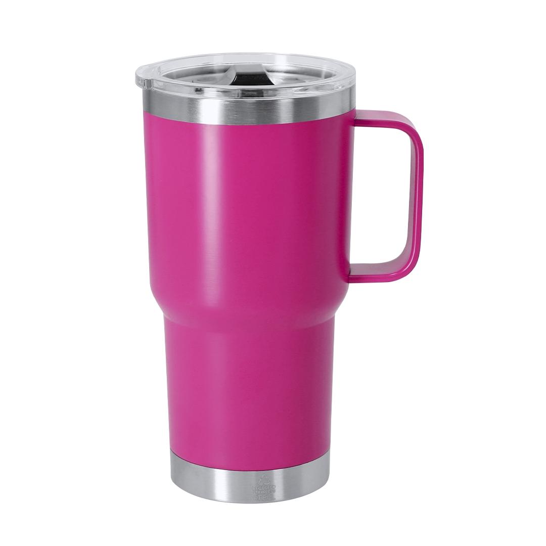 Cană termos Paster fucsia