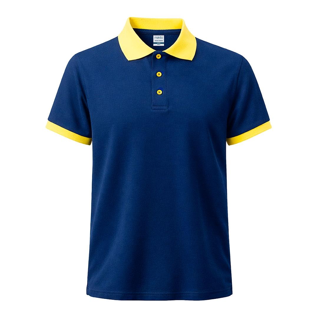 Tricou polo tehnic Rebon galben L