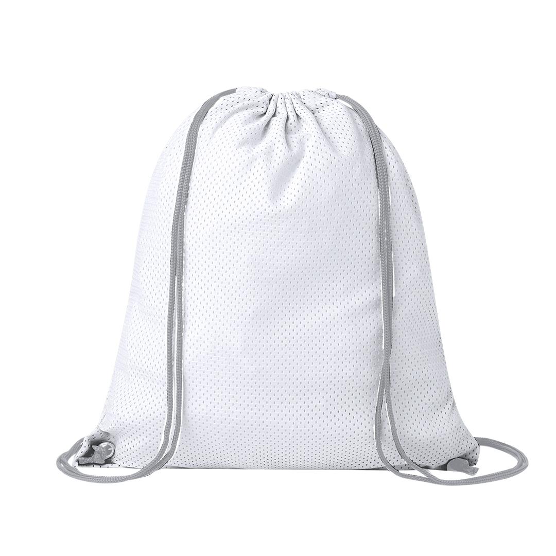 Sac cu șnur Arlequix alb