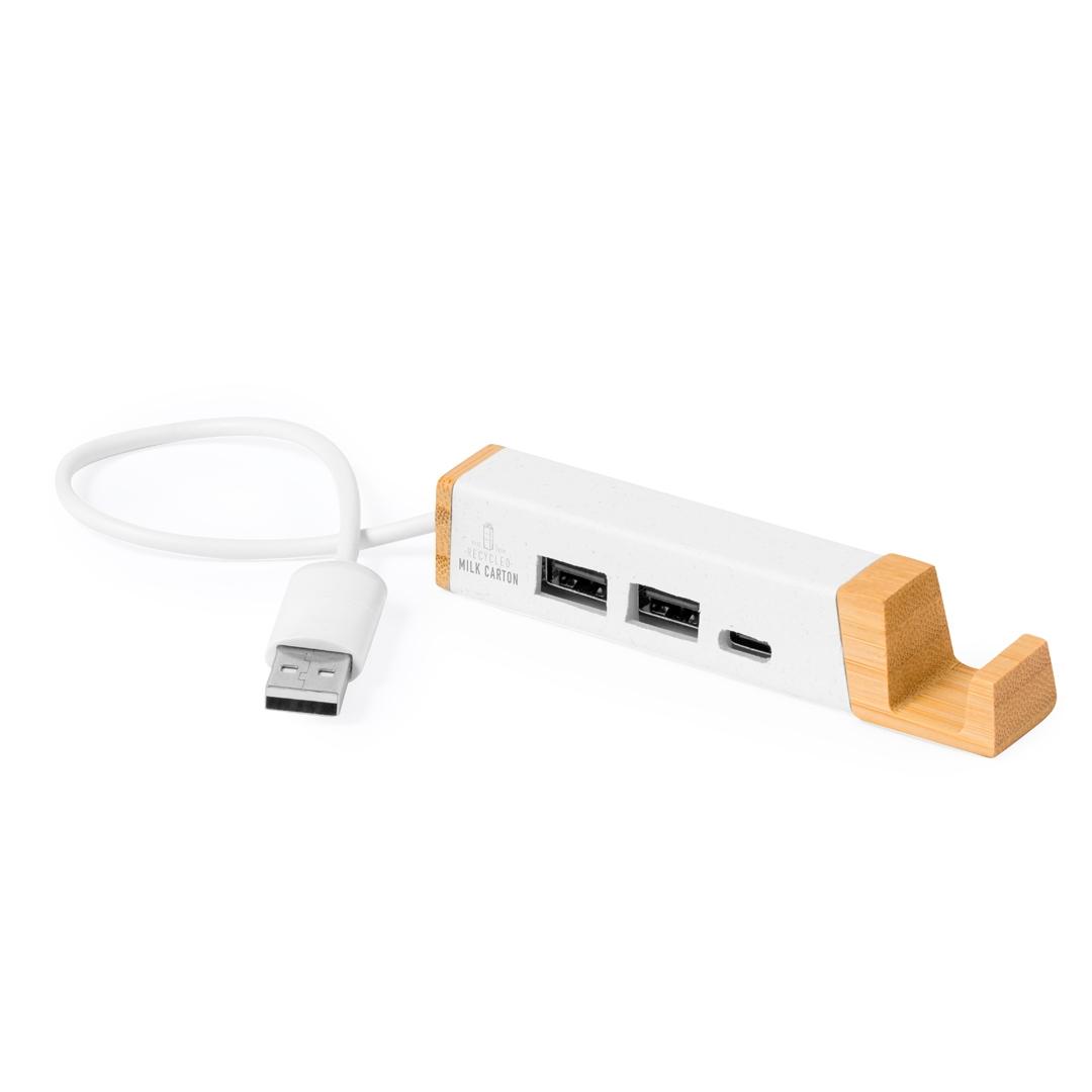 Distribuitor USB Hub Kartip alb