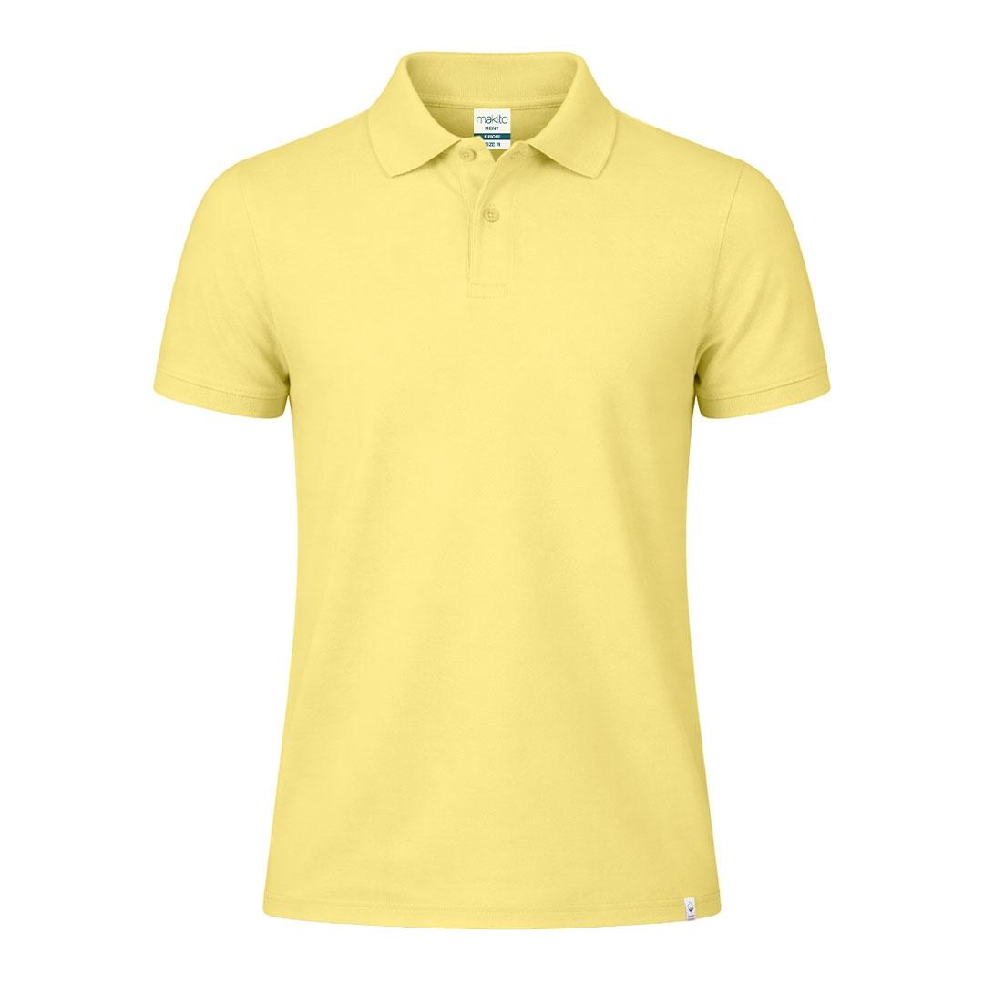 Tricou polo pentru adulți Ment galben pastel L