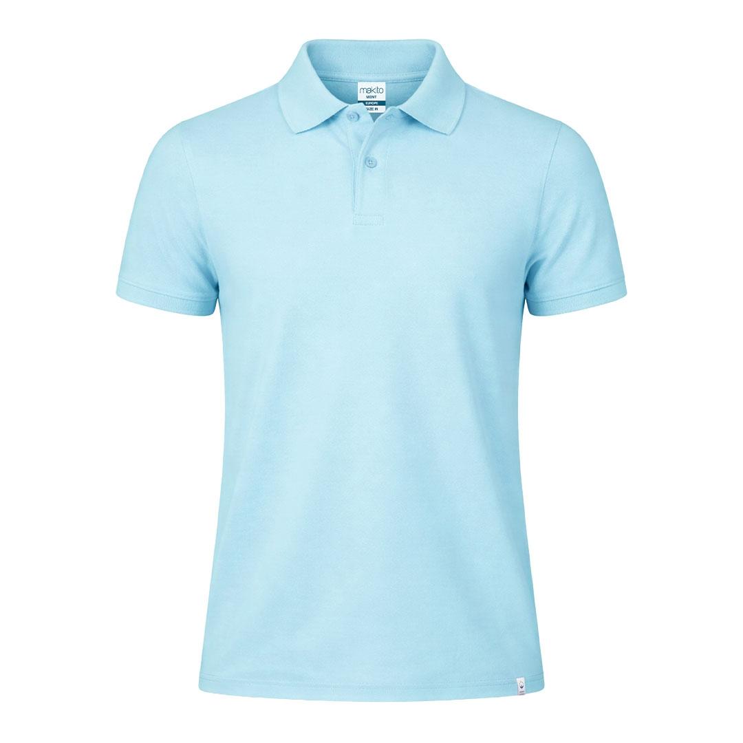Tricou polo pentru adulți Ment albastru pastel L