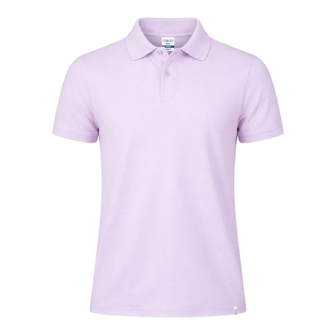 Tricou polo pentru adulți Ment roz pastel L
