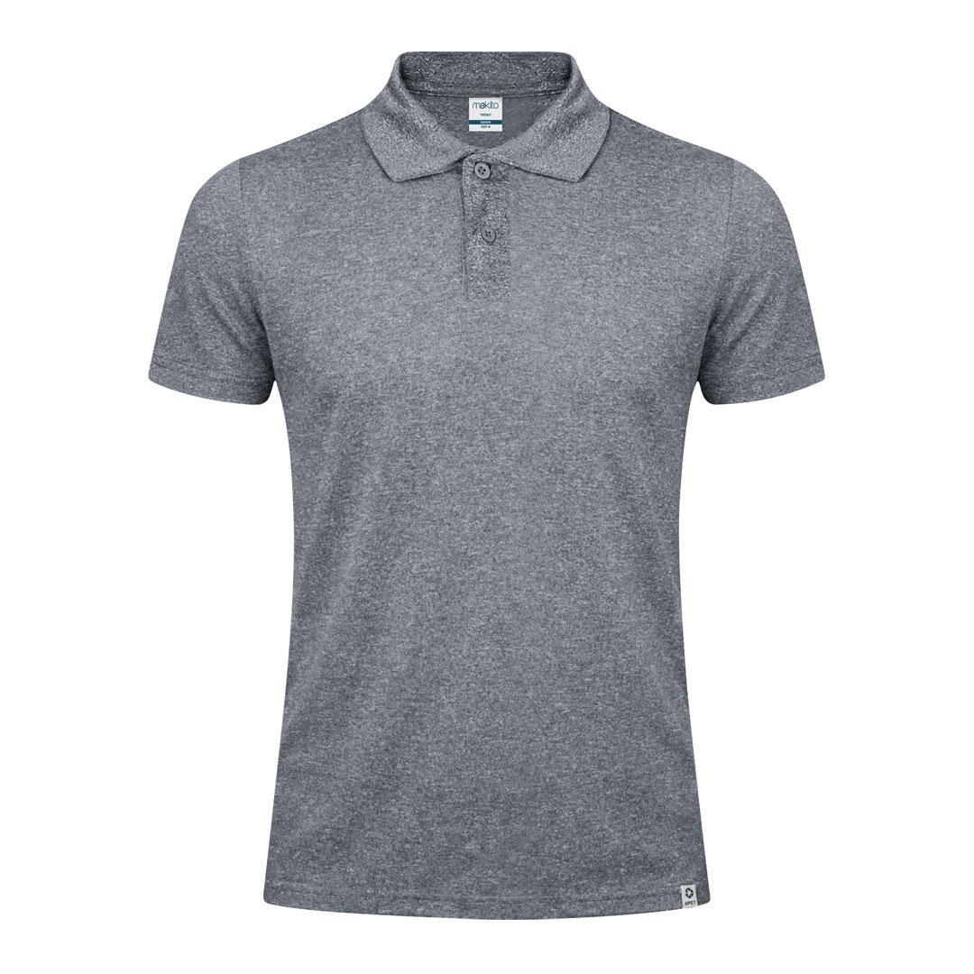 Tricou polo pentru adulți Troky gri XL