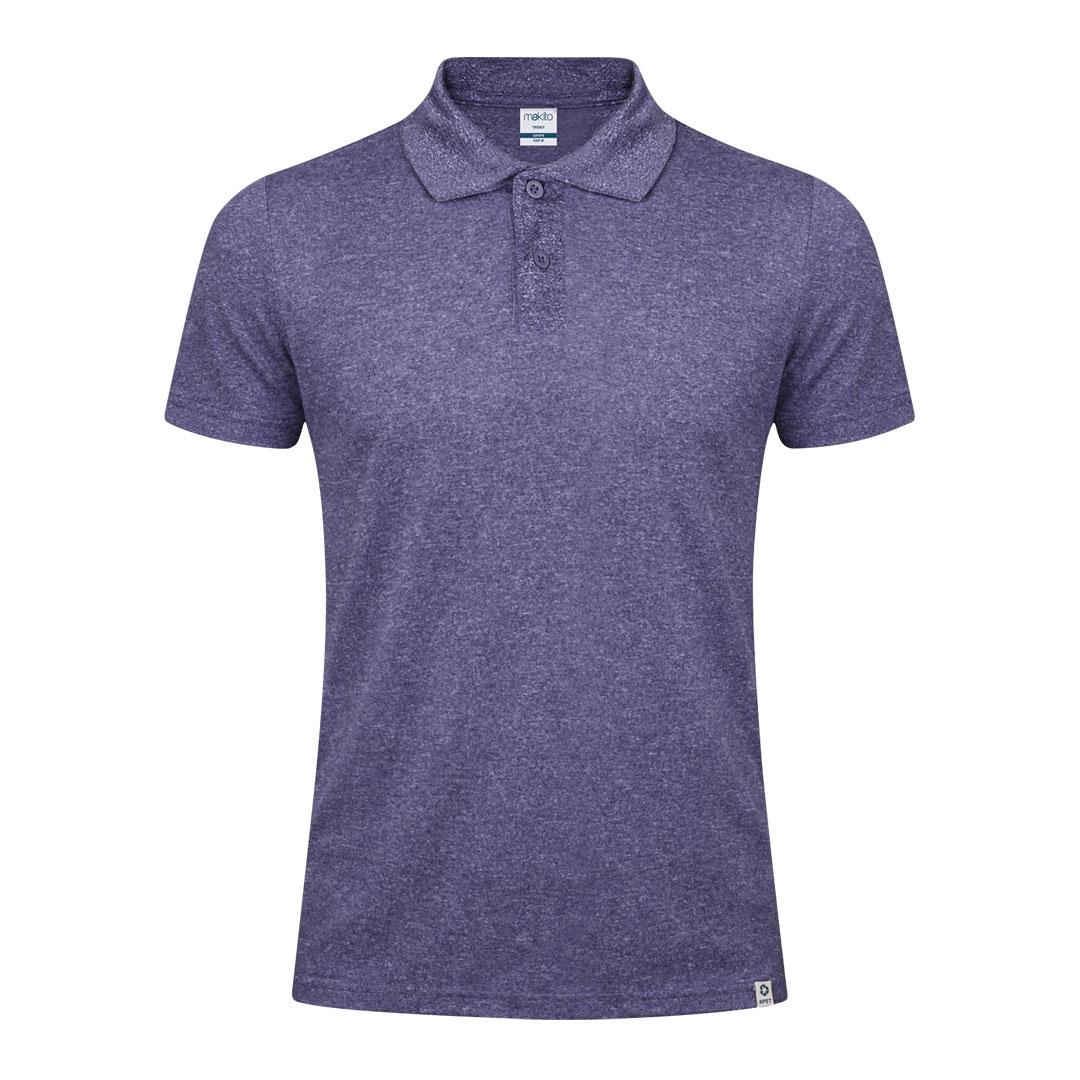 Tricou polo pentru adulți Troky albastru marină XL