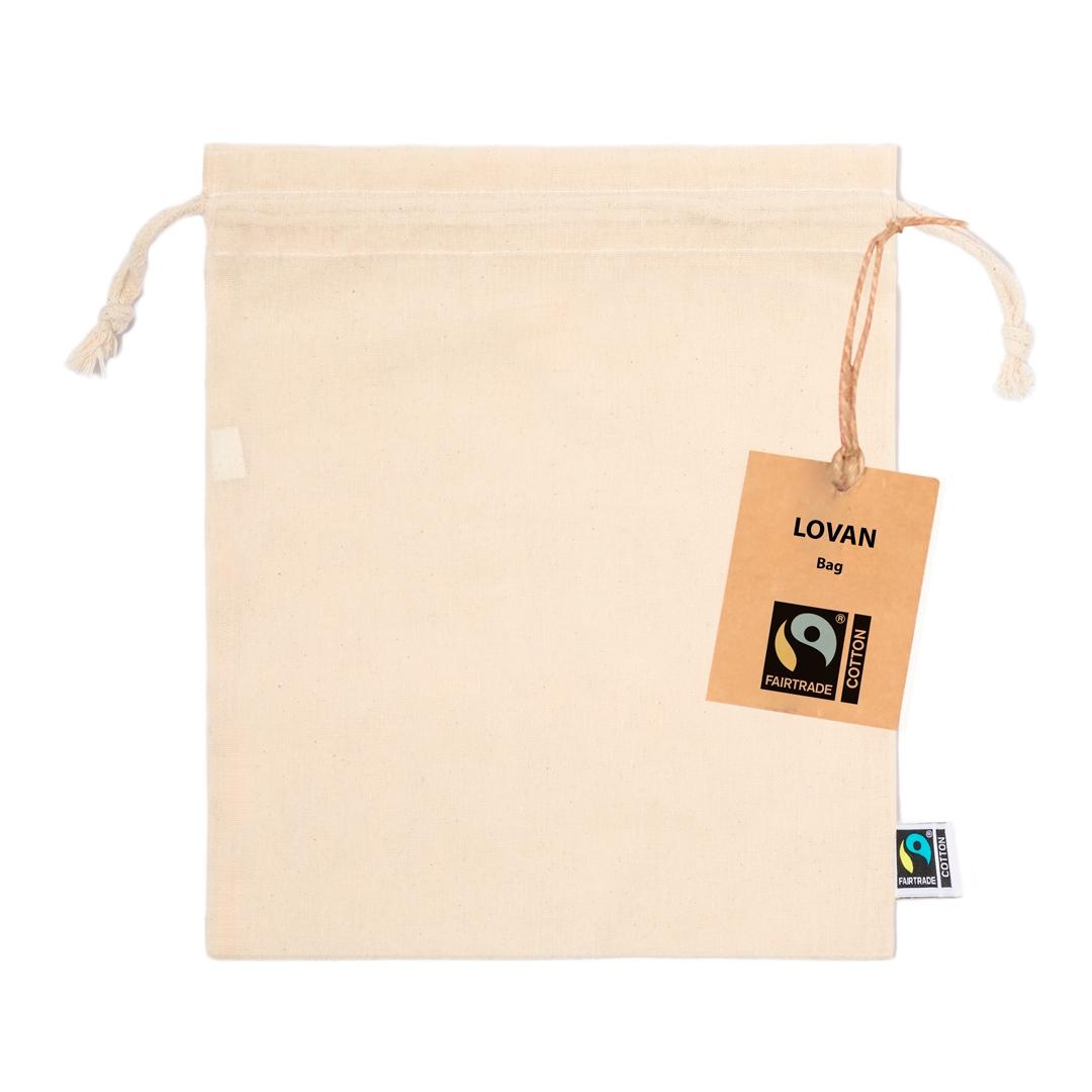 Geantă de cumpărături Lovan Fairtrade natural