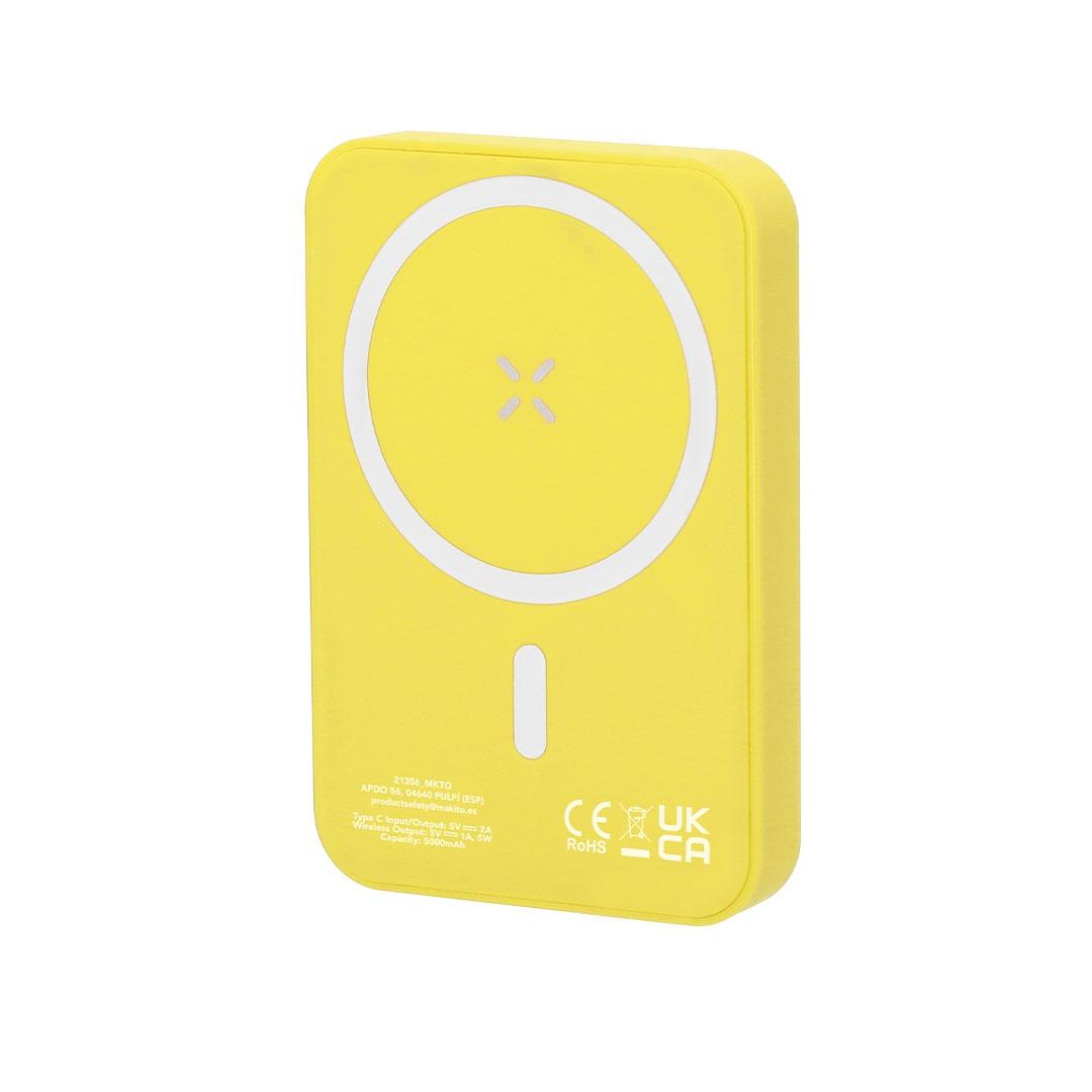 Baterie externă Power Bank Tudelak galben