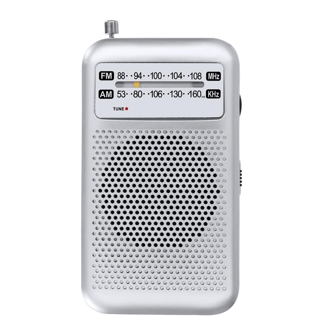 Radio portabil Mester argintiu